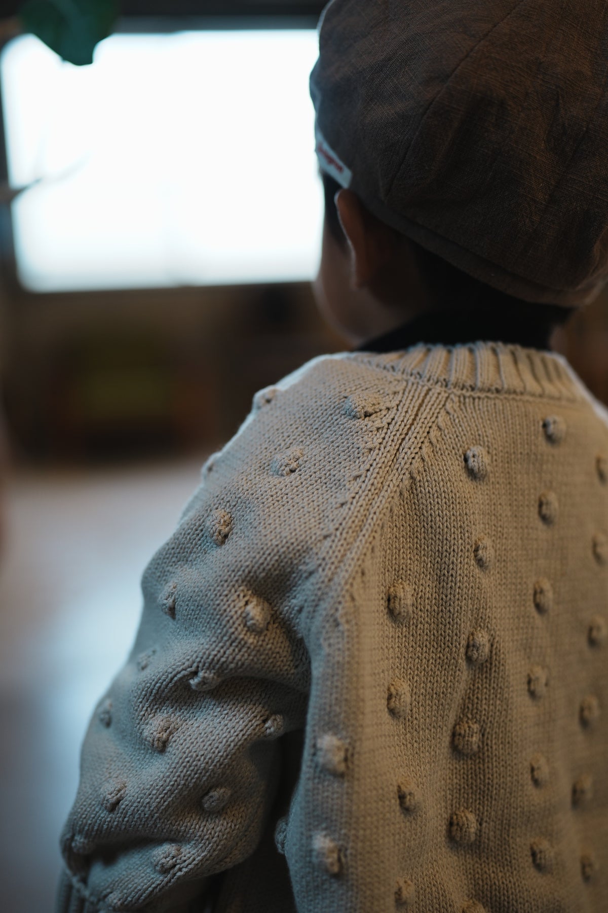 Dot Knit Cardigan