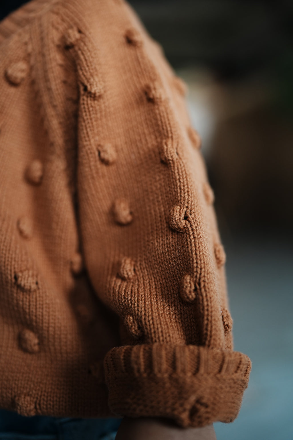 Dot Knit Cardigan