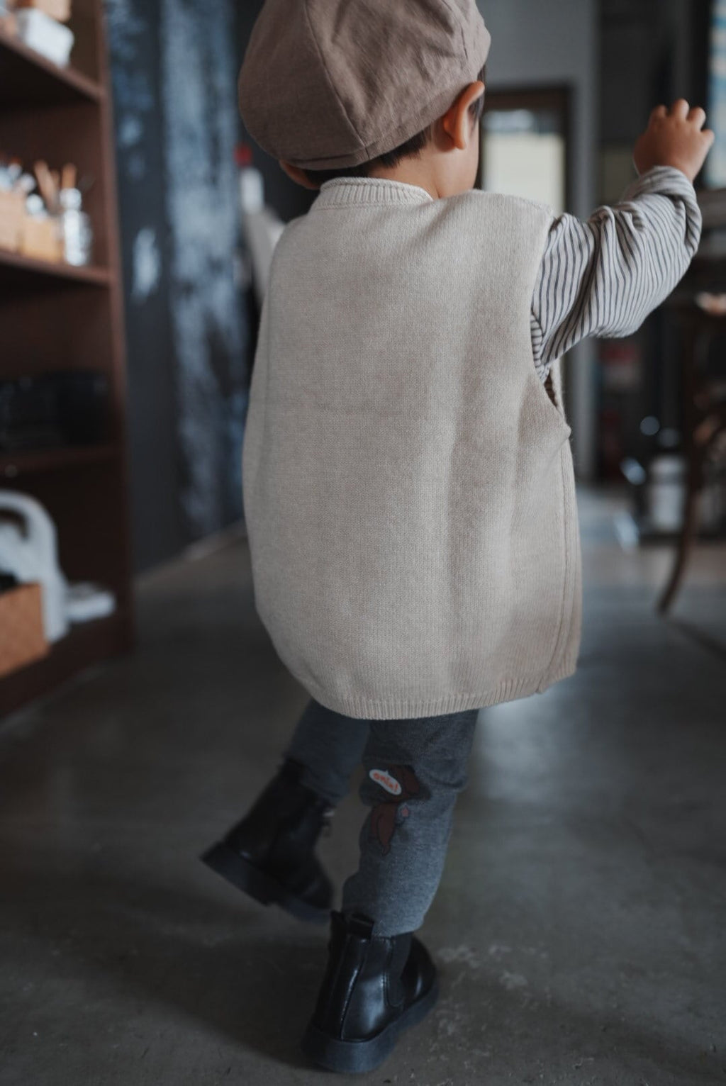 Elephant Knit Vest
