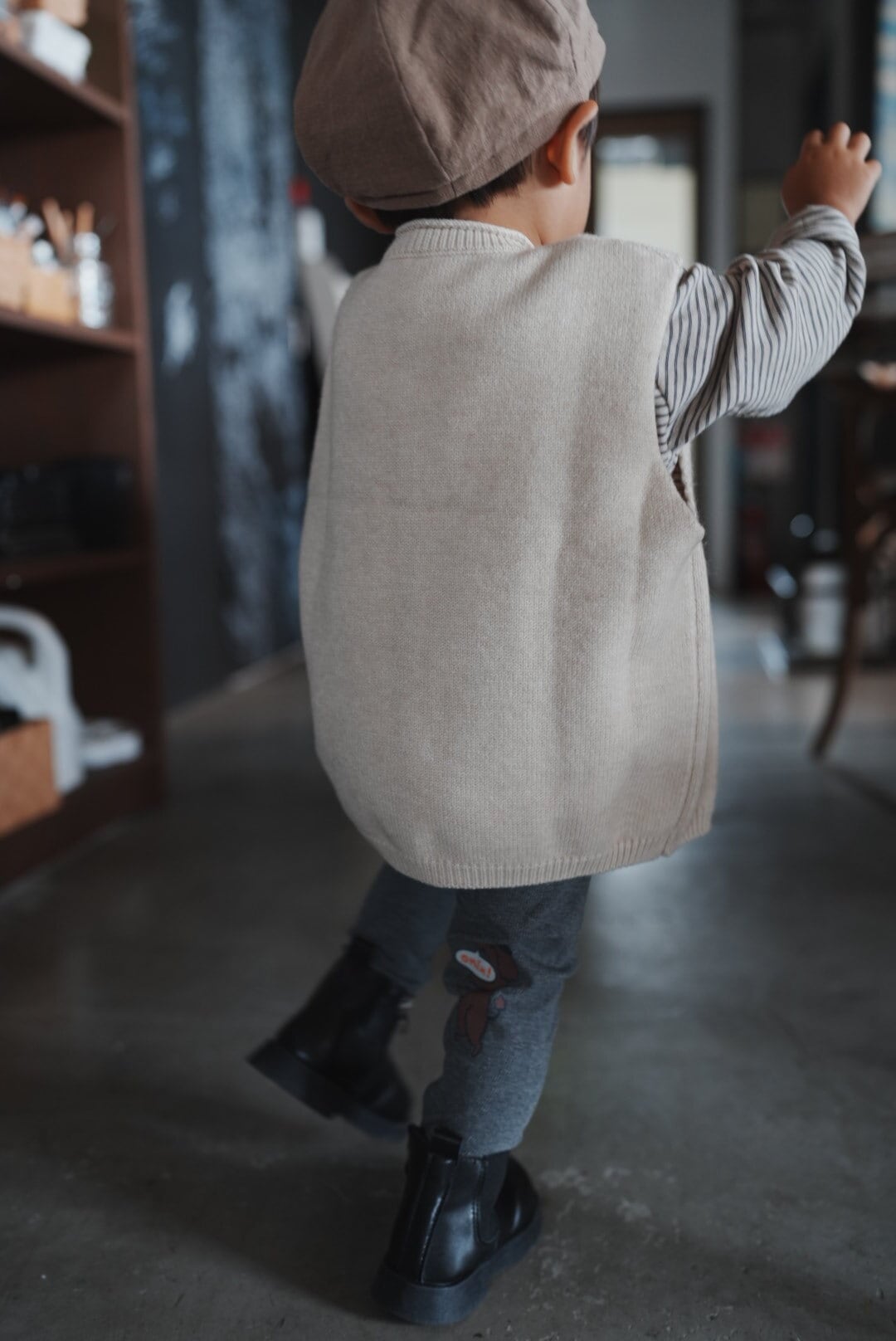 Elephant Knit Vest