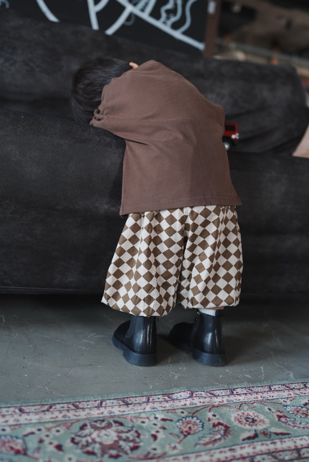 Diamond Check Pants