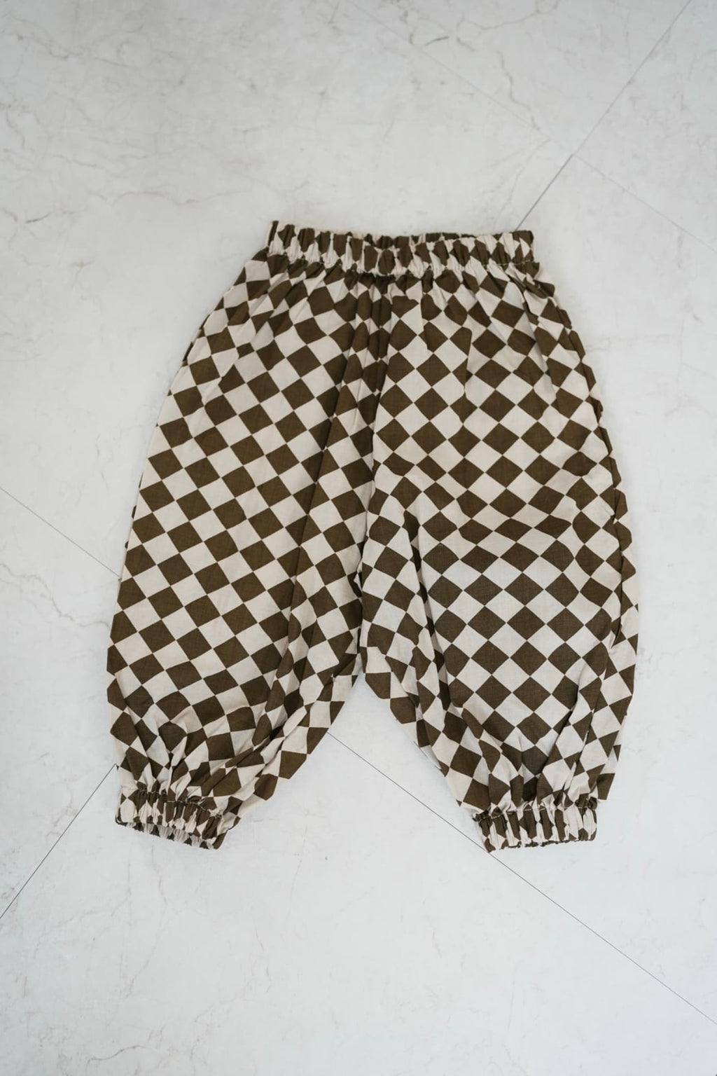 Diamond Check Pants
