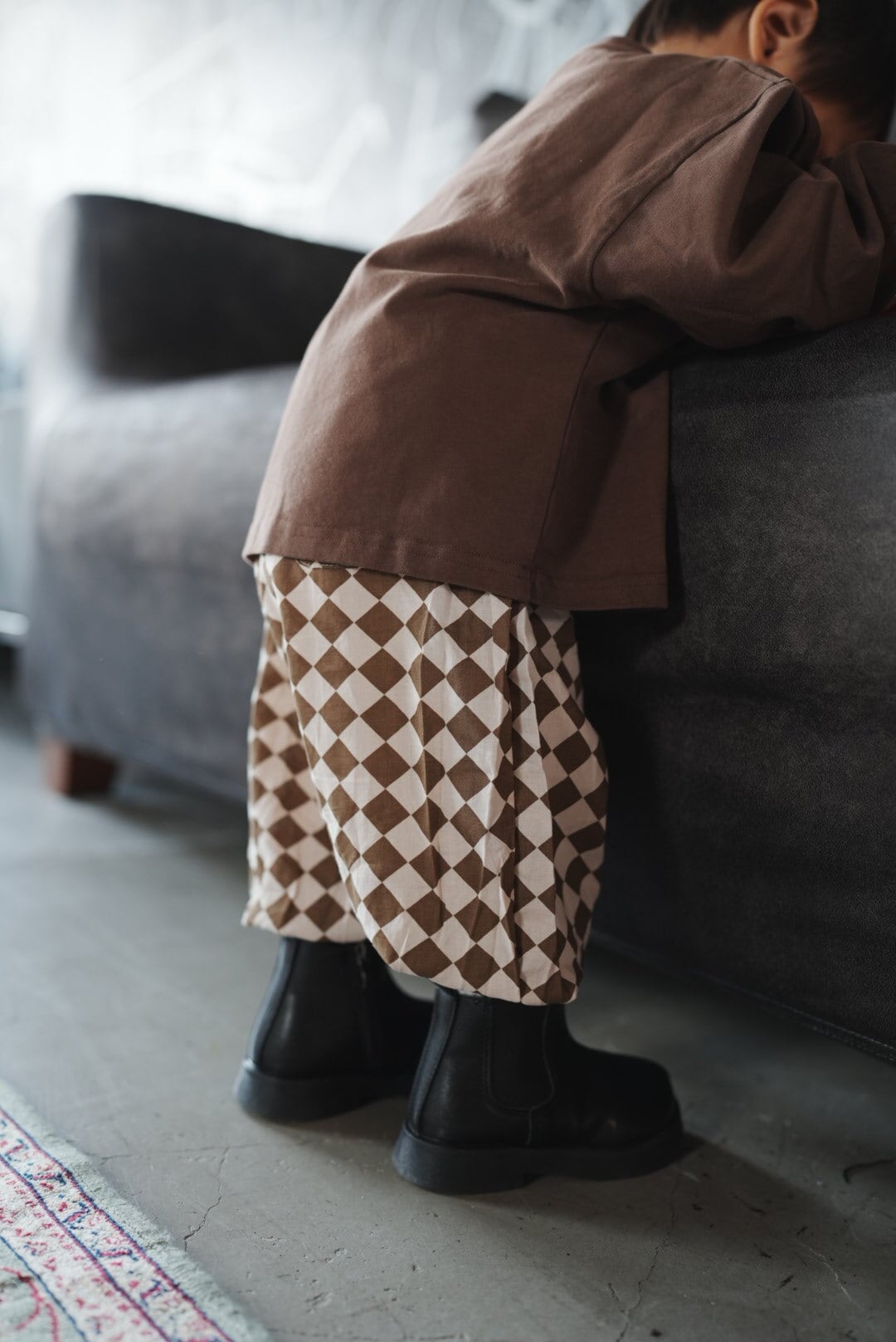Diamond Check Pants