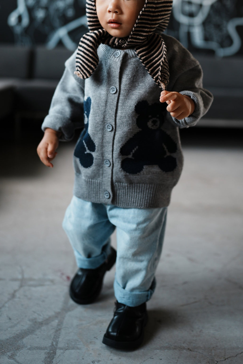 Bear Friends Cardigan