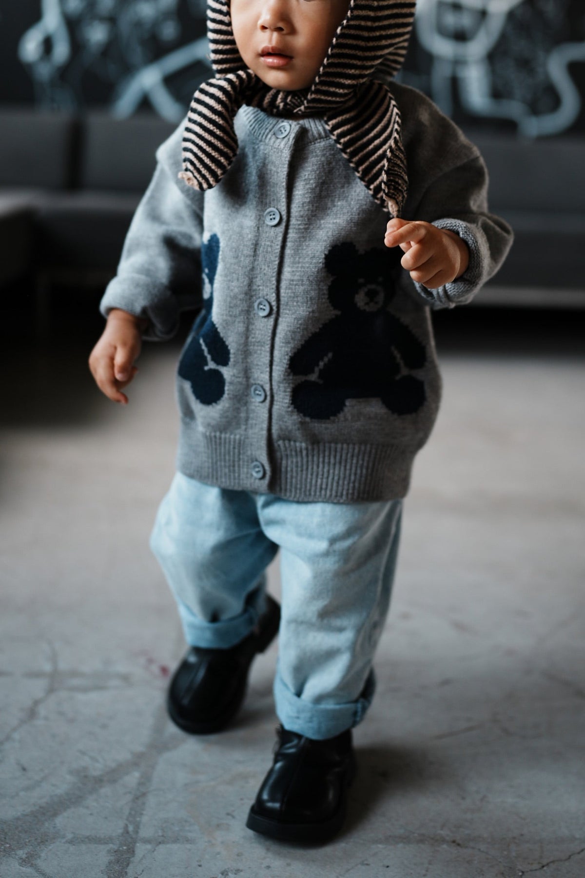 Bear Friends Cardigan