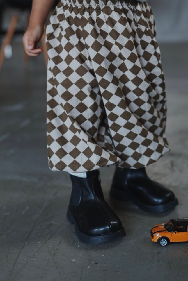 Diamond Check Pants