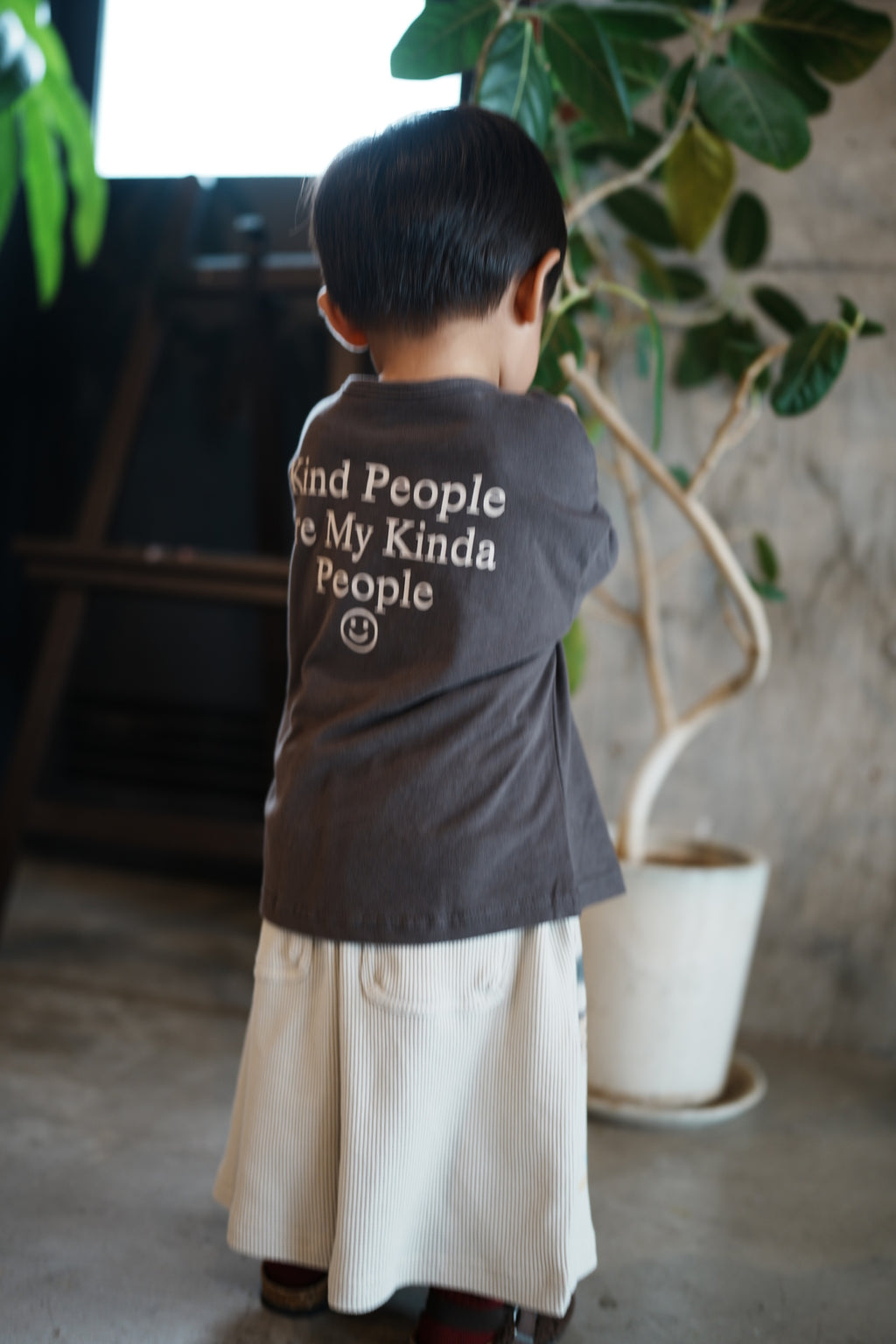 Back-print Henley Tee