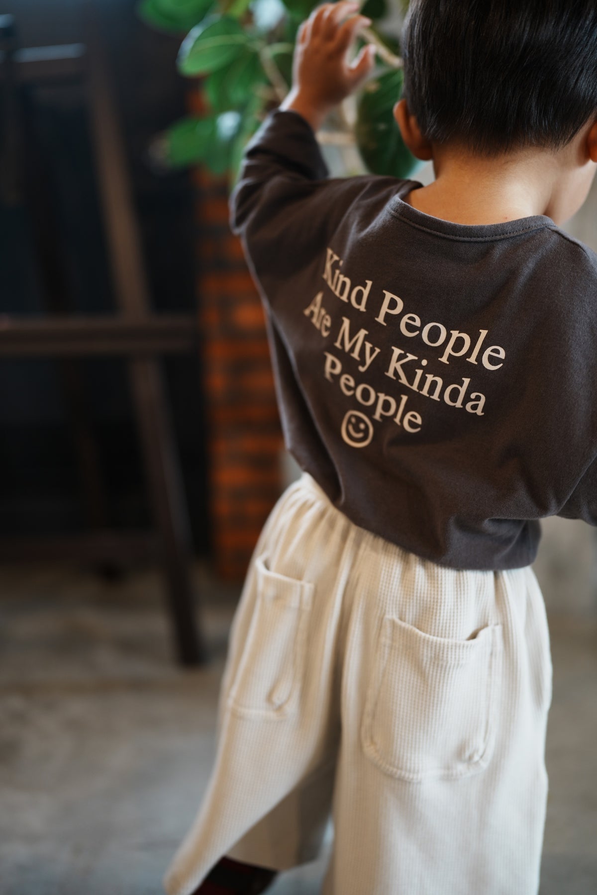 Back-print Henley Tee