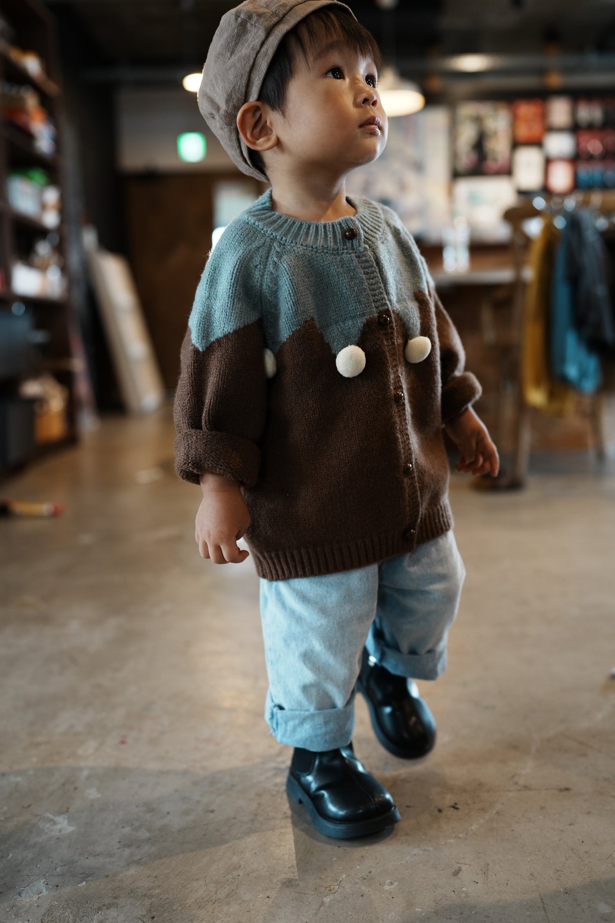 Pompom Cardigan