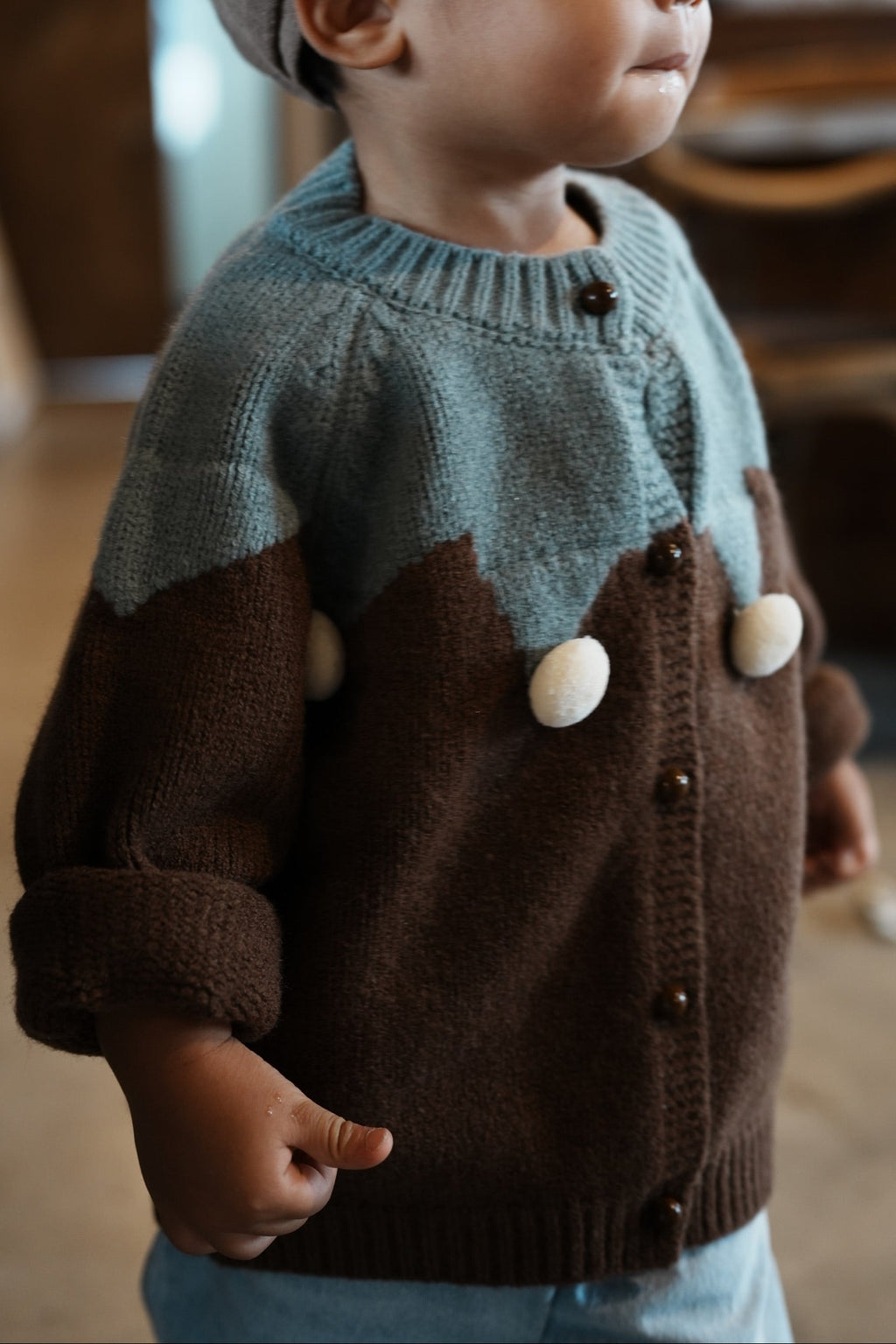 Pompom Cardigan