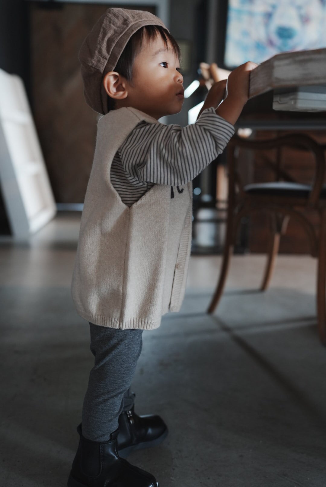 Elephant Knit Vest