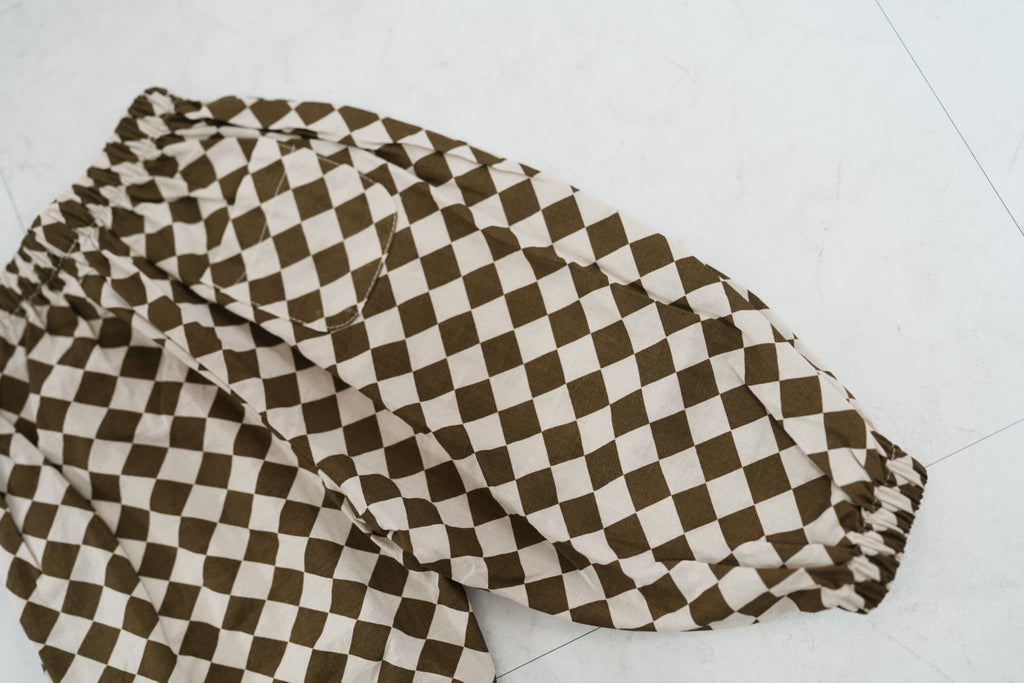 Diamond Check Pants